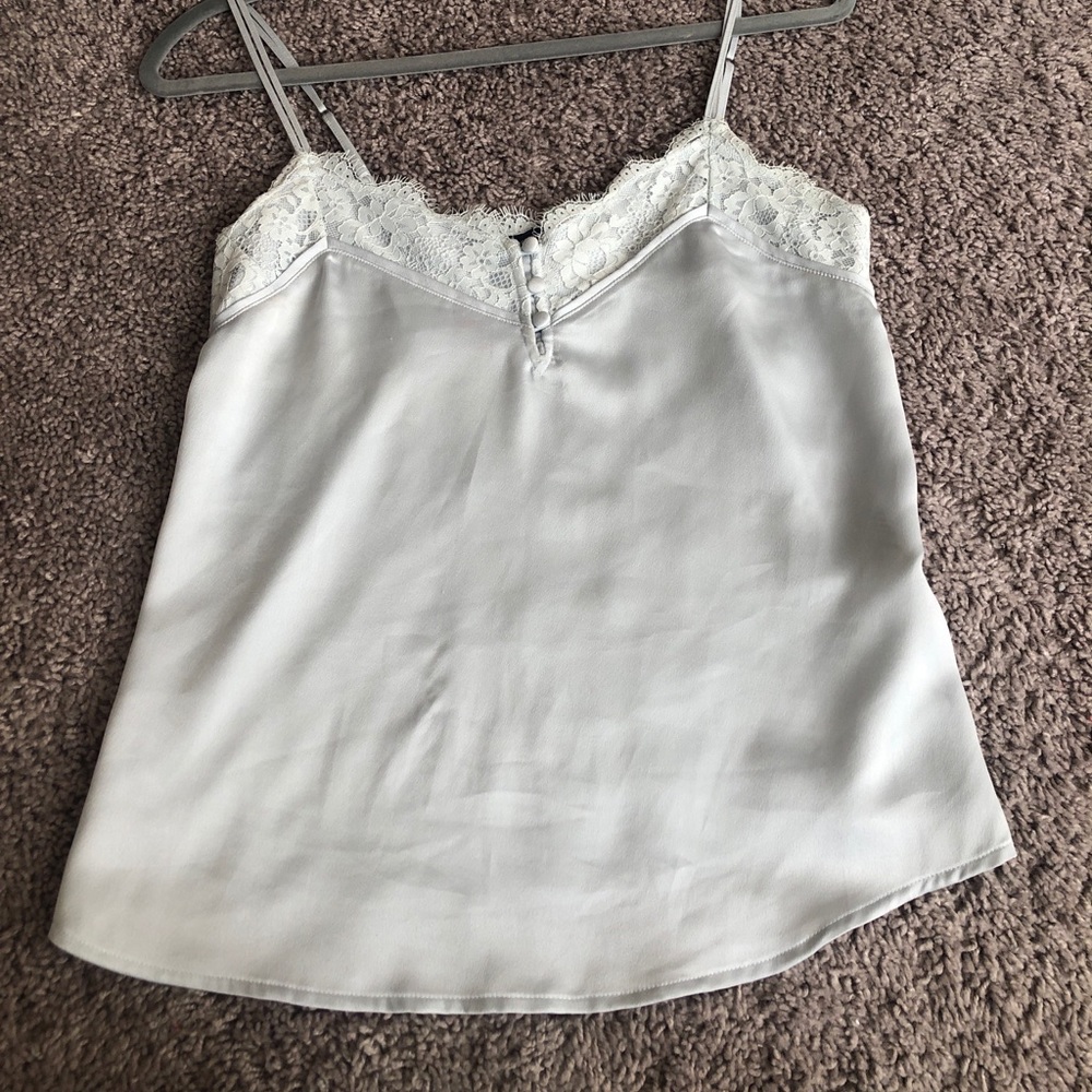 Abercrombie pale blue tank